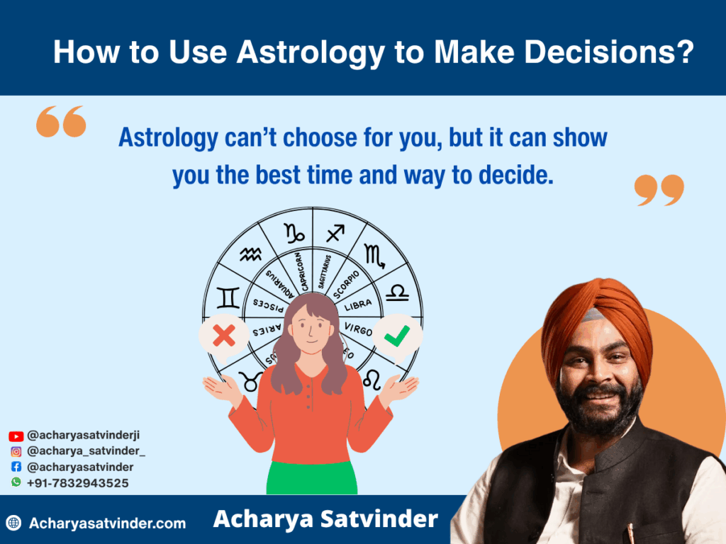 How to Use Astrology to Make Decisions?