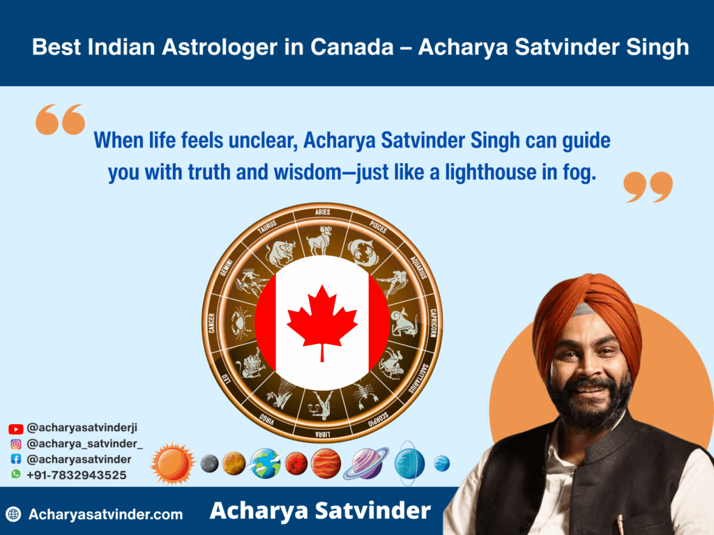Best Indian Astrologer in Canada: Meet Acharya Satvinder Singh