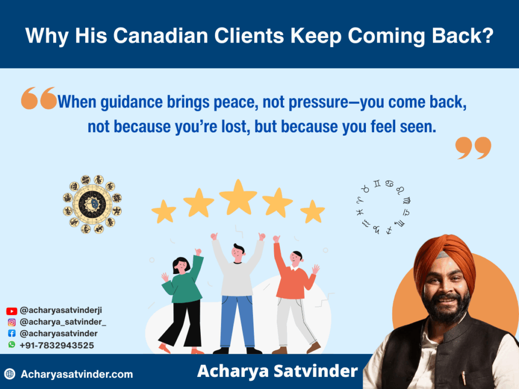 Why His Canadian Clients Keep Coming Back?