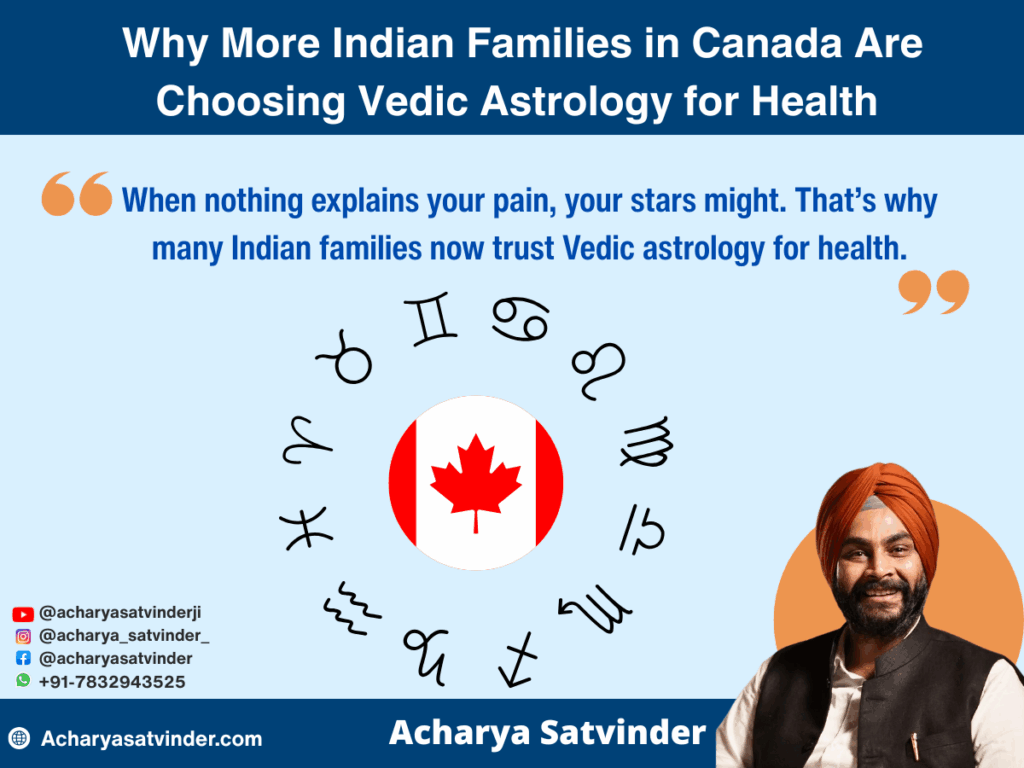 Why More Indian Families in Canada Are Choosing Vedic Astrology for Health