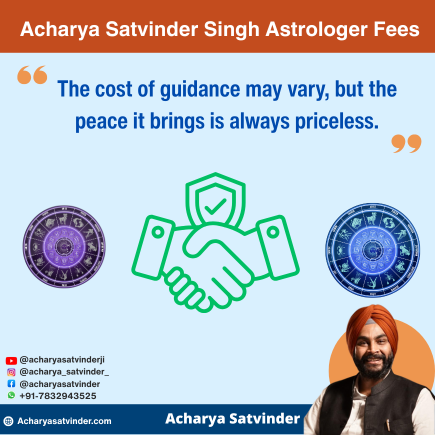 Acharya Satvinder Singh Astrologer Fees: What You Need to Know Before Booking