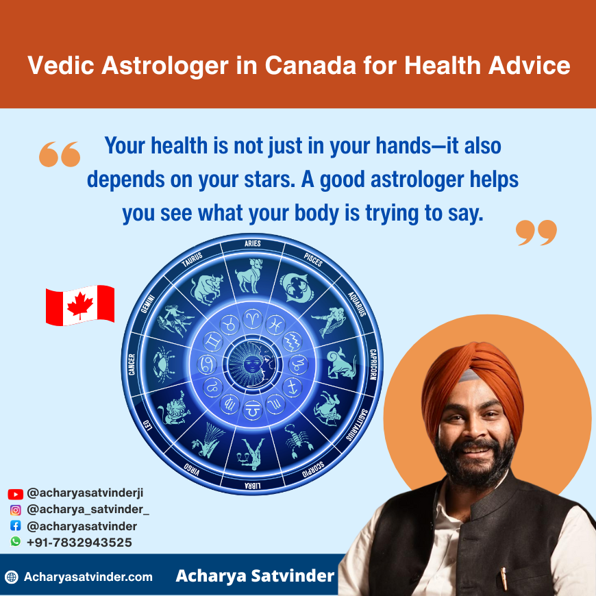 Read more about the article Vedic Astrologer in Canada for Health Advice: Real Guidance That Heals
