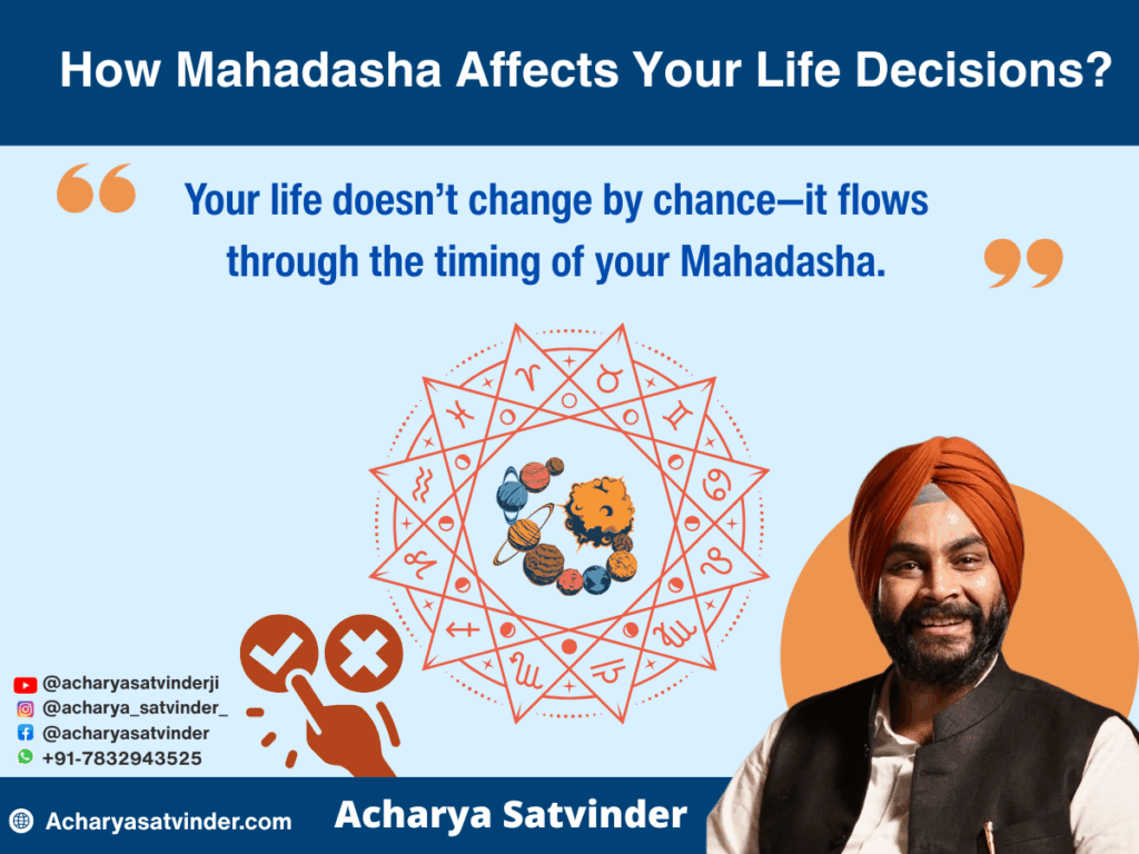 How Mahadasha Affects Your Life Decisions and Why It’s the Key to Major Changes