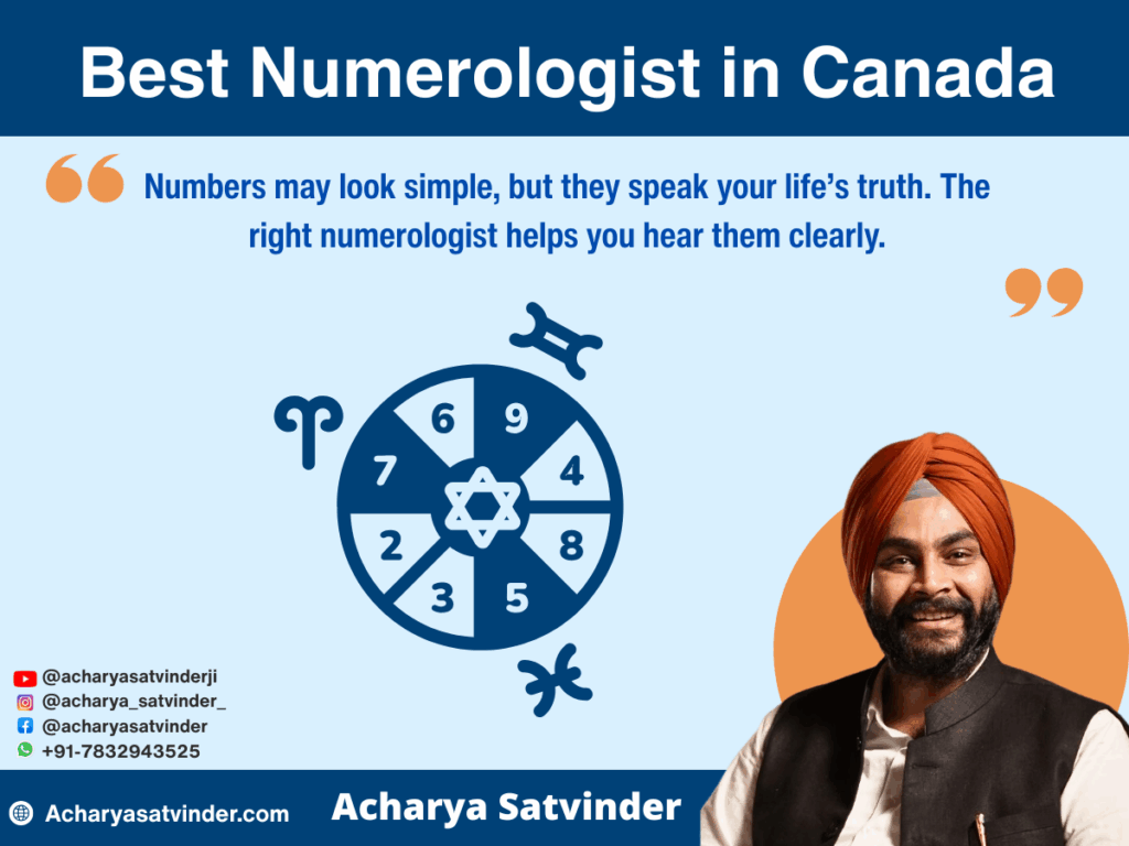 Best Numerologist in Canada: Meet Acharya Satvinder Ji (A Trusted Guide for Many NRIs)