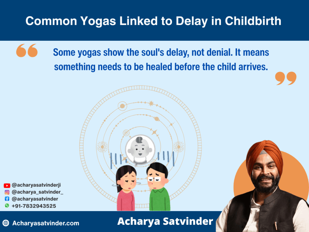 Common Yogas Linked to Delay in Childbirth
