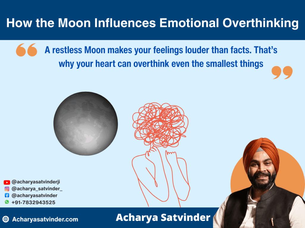 How the Moon Influences Emotional Overthinking