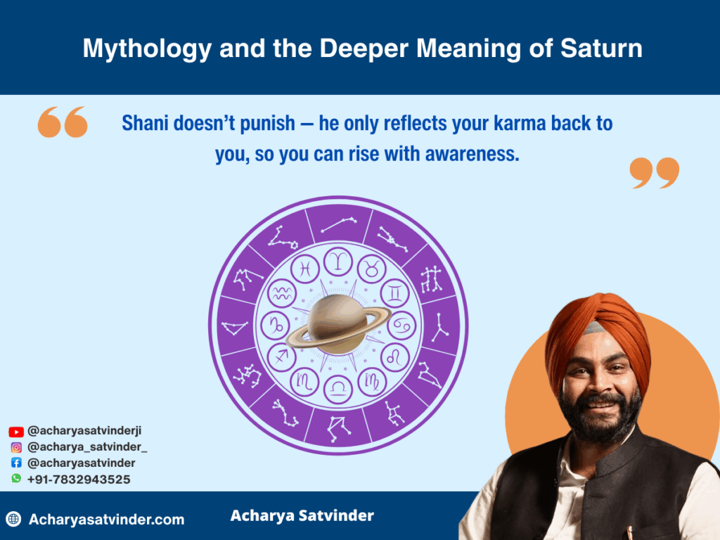 Mythology and the Deeper Meaning of Saturn