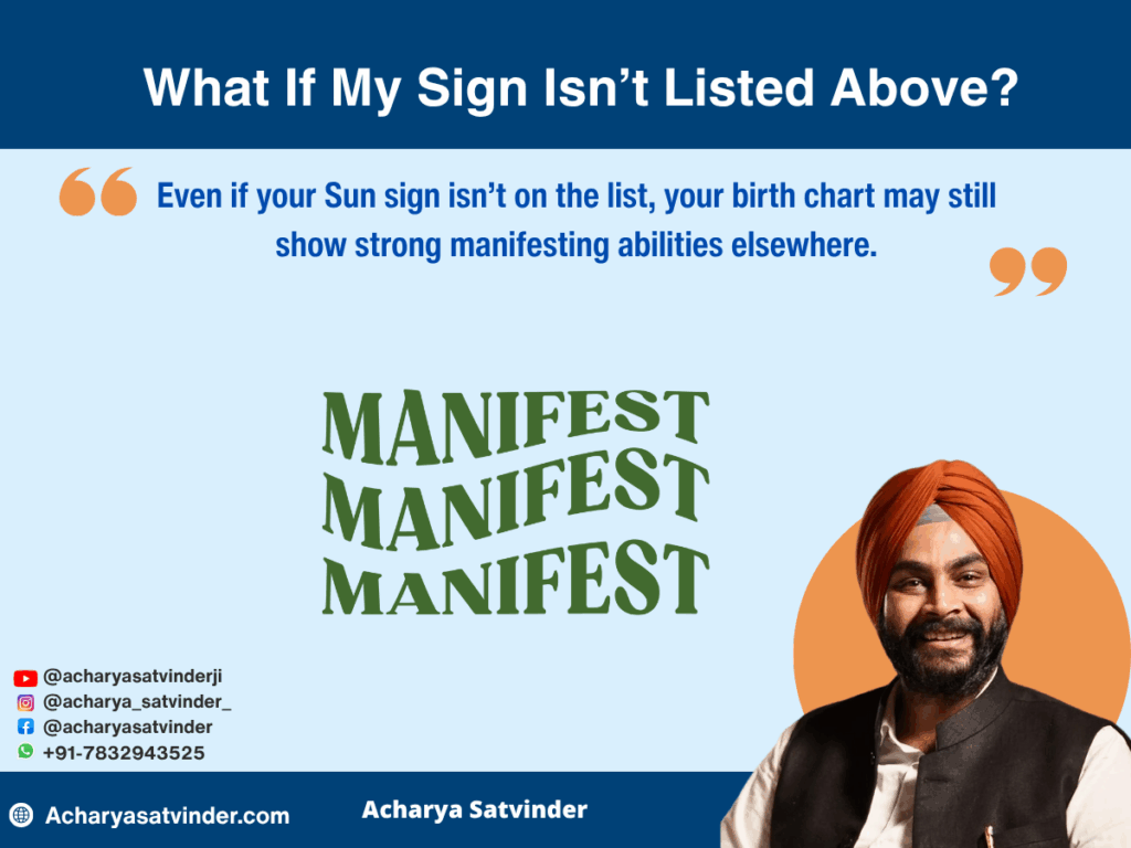 Even if your zodiac sign isn’t one of the top manifesting signs, don’t worry.