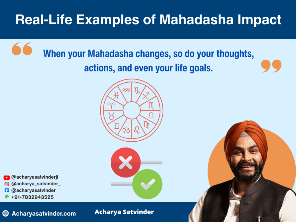 Real-Life Examples of Mahadasha Impact