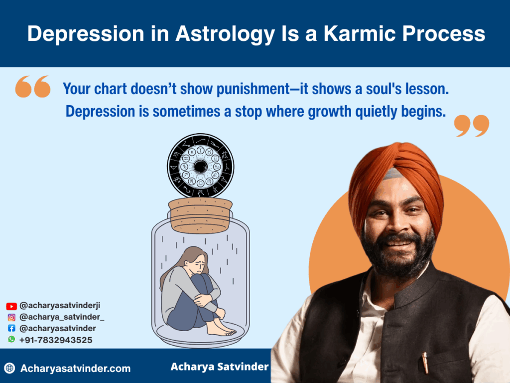 Depression in Astrology Is a Karmic Process