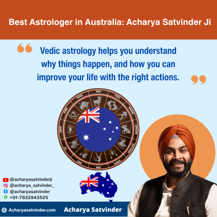 Read more about the article Best Astrologer in Australia – Acharya Satvinder