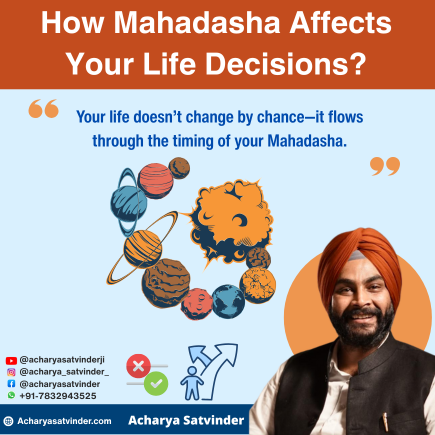 Read more about the article How Mahadasha Affects Your Life Decisions and Guides You Toward Your True Path
