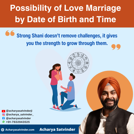 Read more about the article Possibility of Love Marriage by Date of Birth and Time- Powerful Signs in Your Kundli