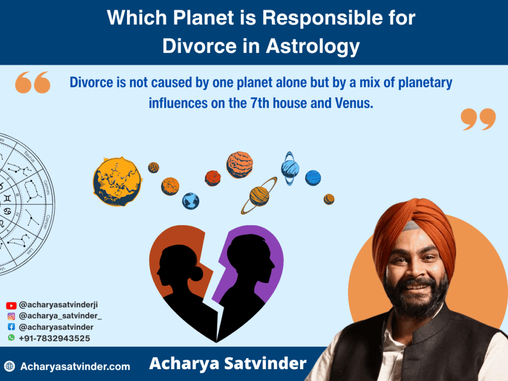 Which Planet is Responsible for Divorce in Astrology? Shocking Truths About Saturn, Mars, and Rahu