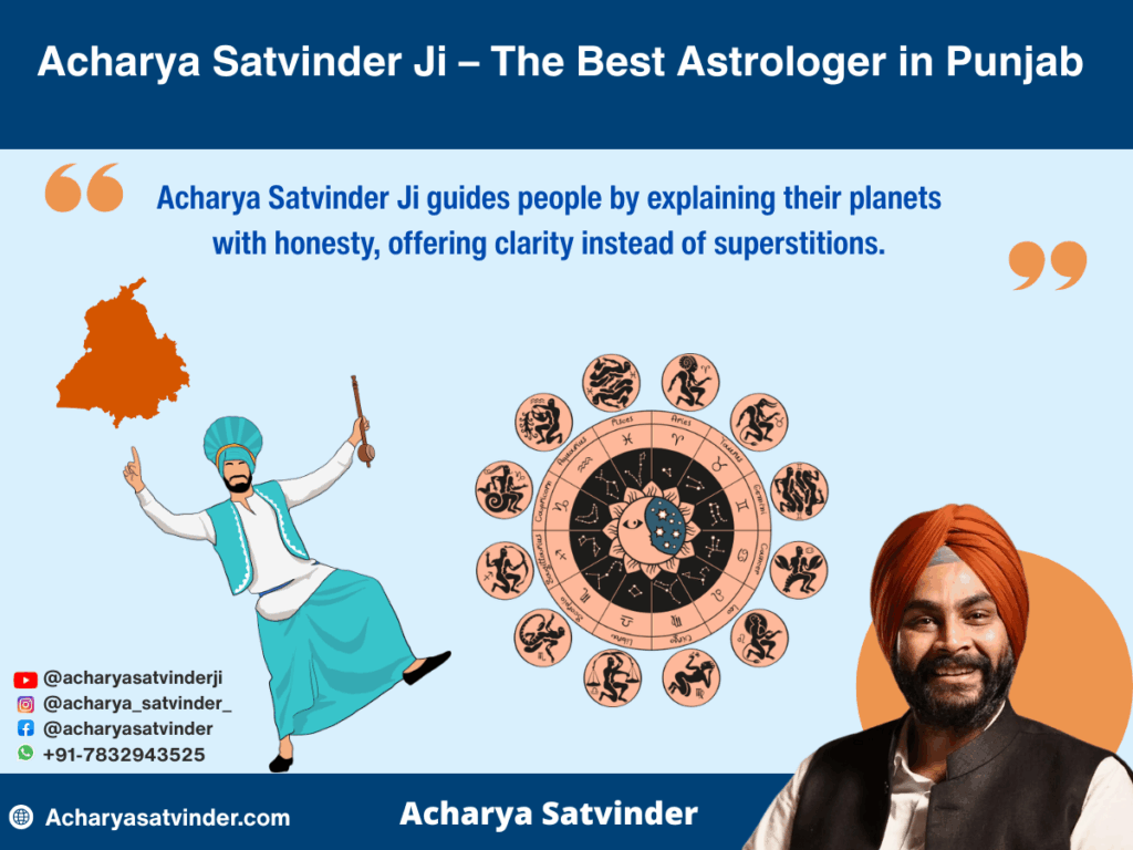 Acharya Satvinder Ji – The Best Astrologer in Punjab and Canada