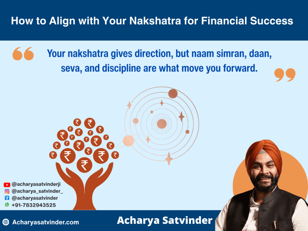 How to Align with Your Nakshatra for Financial Success?
