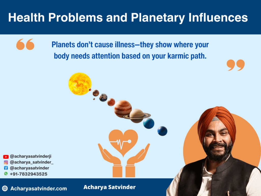 Health Problems and Planetary Influences