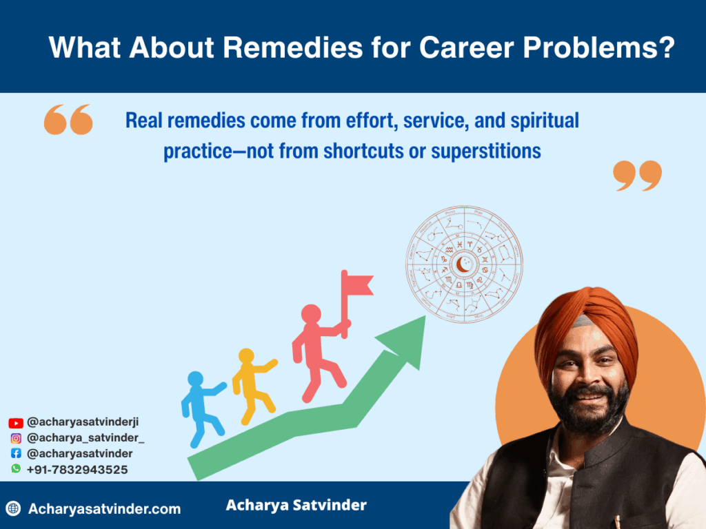 What About Remedies for Career Problems?