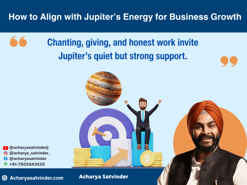 How to Align with Jupiter’s Energy for Business Growth