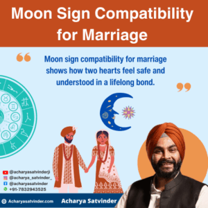 Read more about the article Moon Sign Compatibility for Marriage: Emotional Matching That Matters More Than You Think