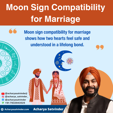 Read more about the article Moon Sign Compatibility for Marriage: Emotional Matching That Matters More Than You Think