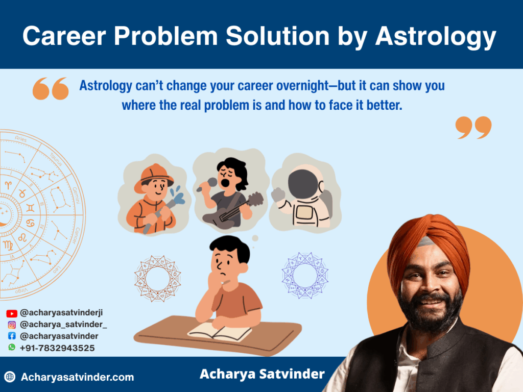 Career Problem Solution by Astrology– Decode Planetary Delays and Unlock Career Growth