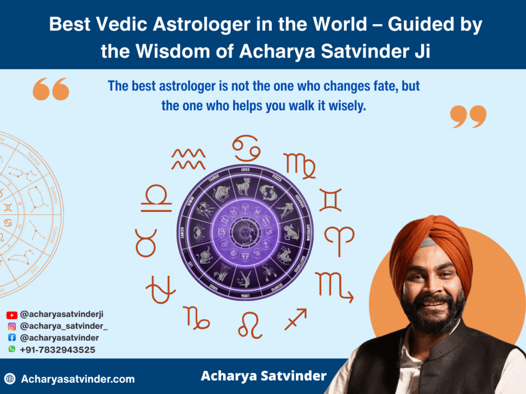 Best Vedic Astrologer in the World – Trusted by Thousands for Career, Marriage & Spiritual Growth