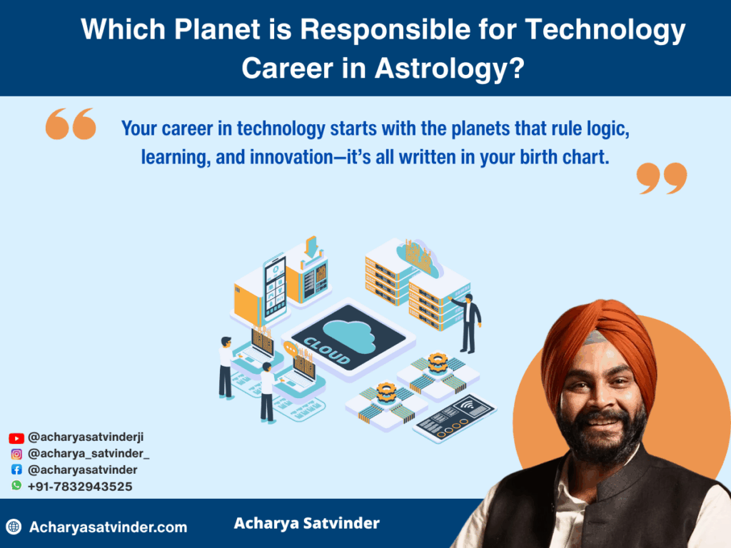 Which Planet is Responsible for Technology Career in Astrology?
