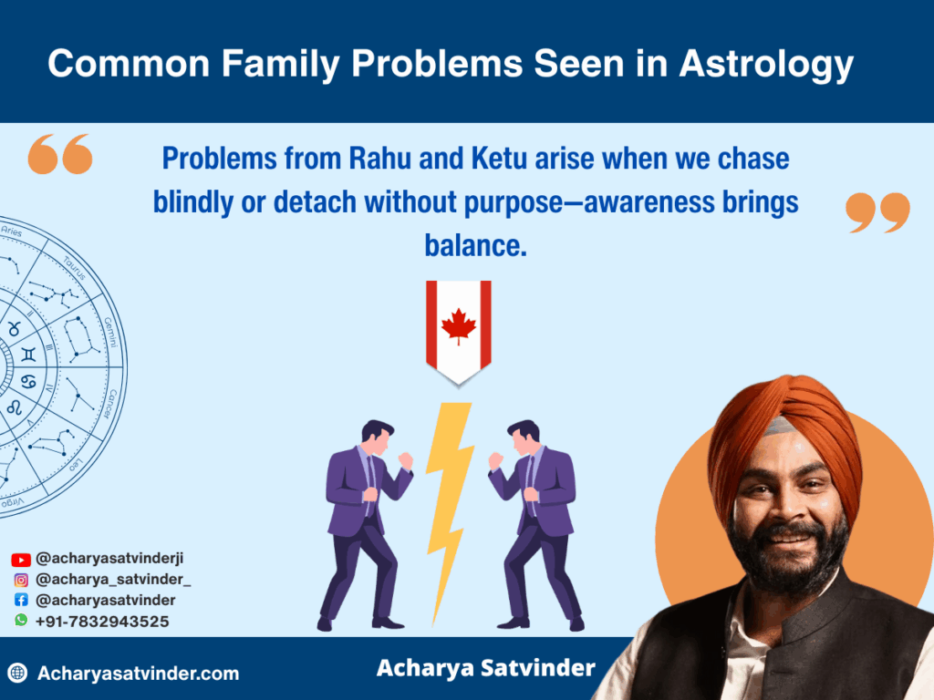 Common Family Problems Seen in Astrology