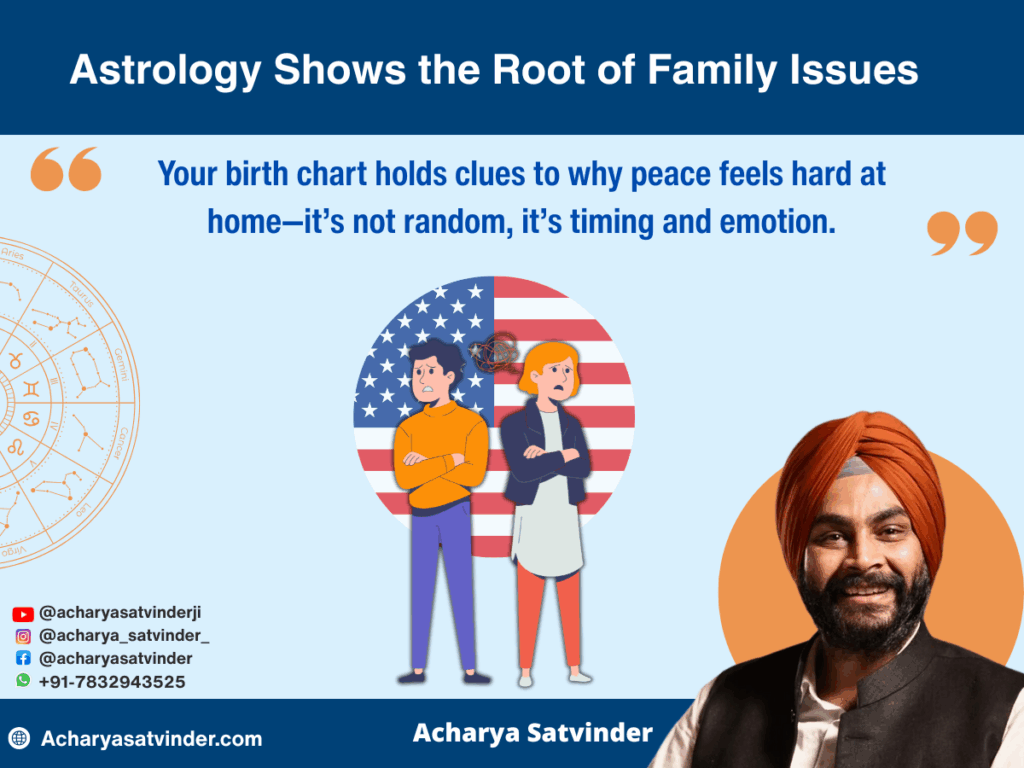 Astrology Shows the Root of Family Issues