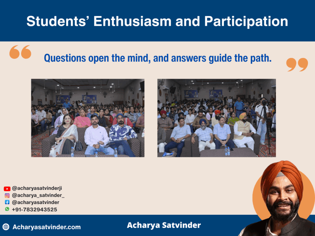 Students’ Enthusiasm and Participation