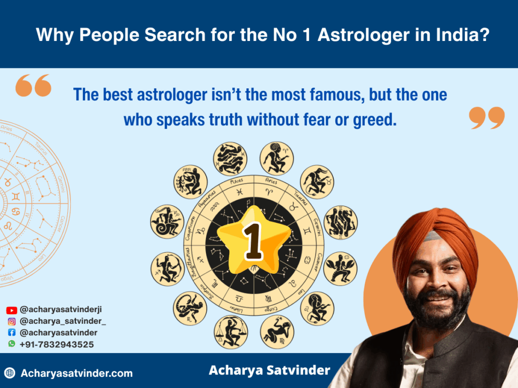 Why People Search for the No 1 Astrologer in India