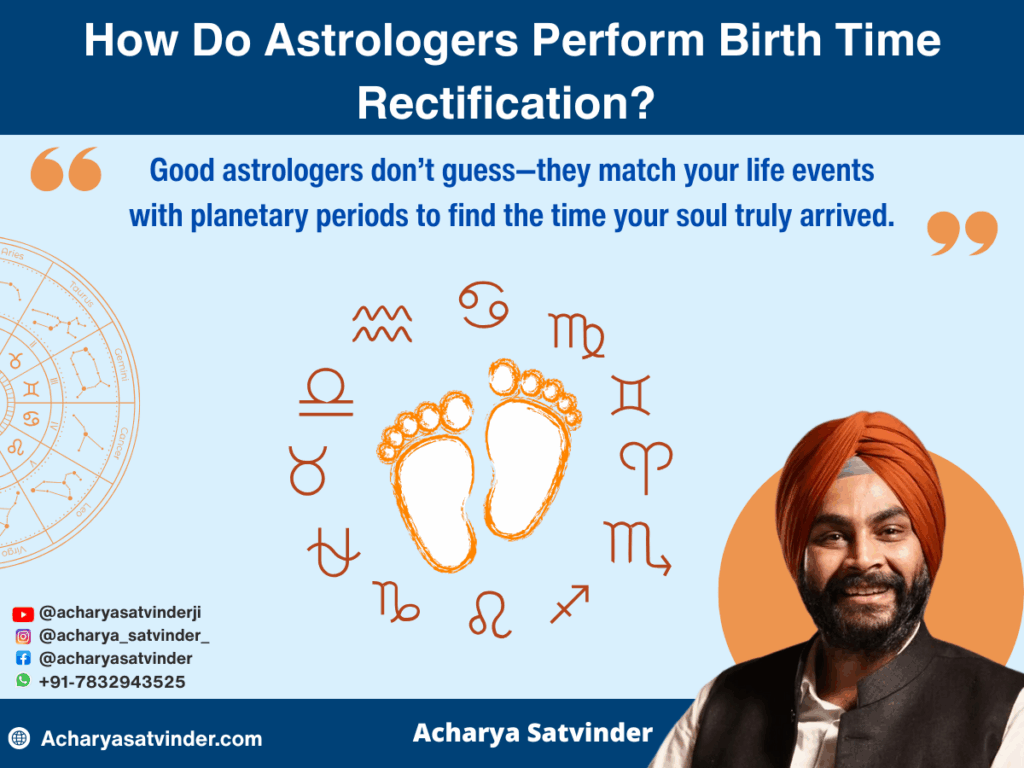 How Do Astrologers Perform Birth Time Rectification?