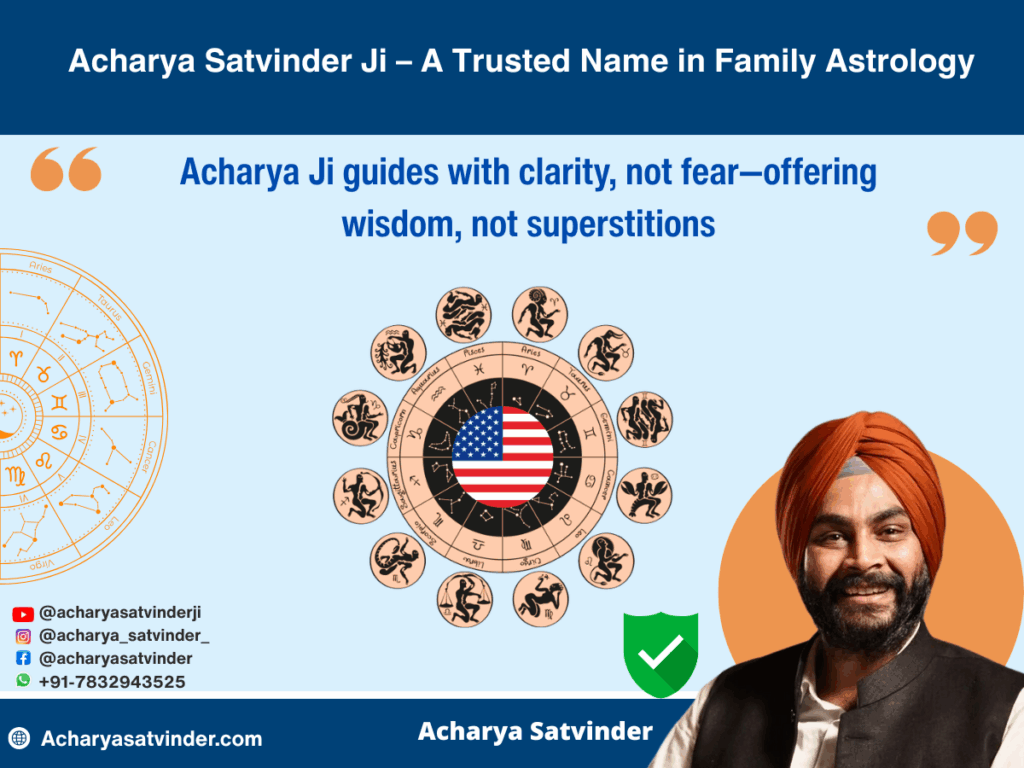 Acharya Satvinder Ji – A Trusted Name in Family Astrology