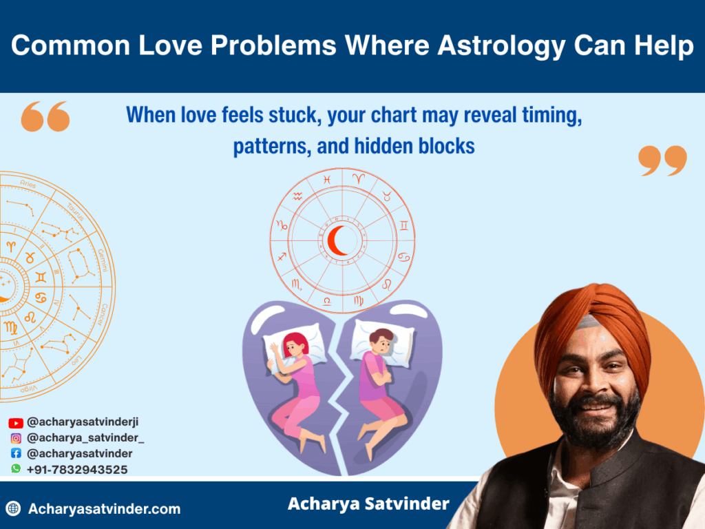 Common Love Problems Where Astrology Can Help