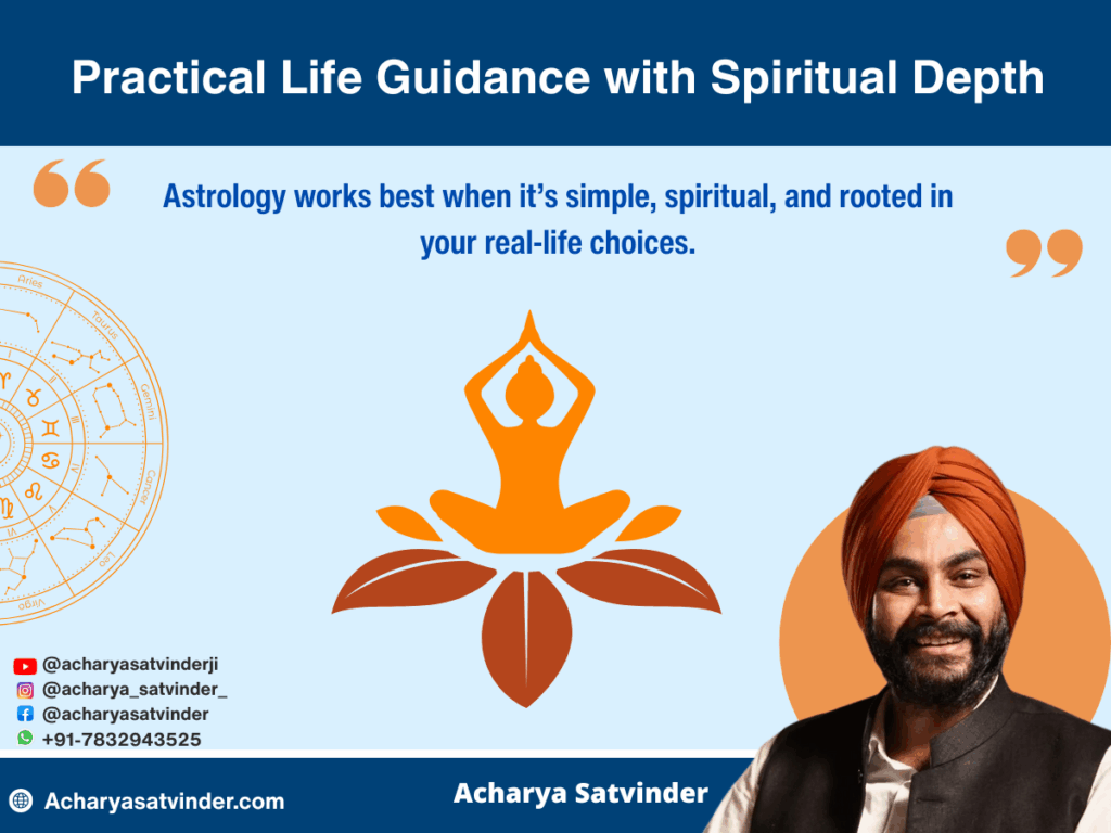Practical Life Guidance with Spiritual Depth