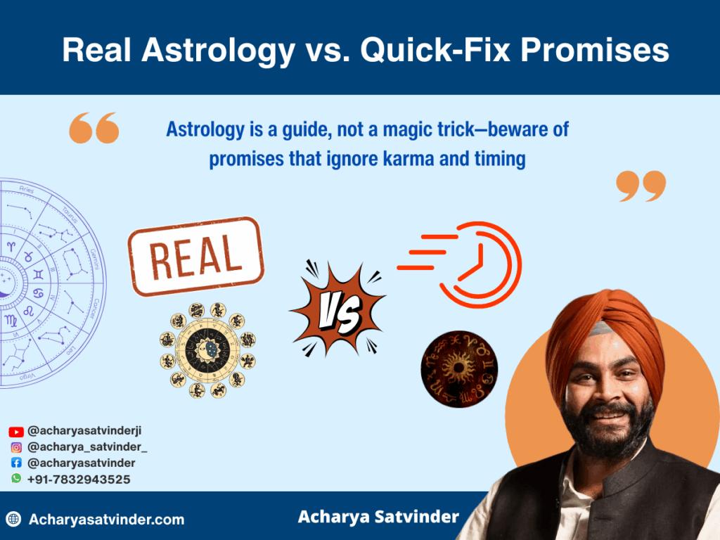 Real Astrology vs. Quick-Fix Promises