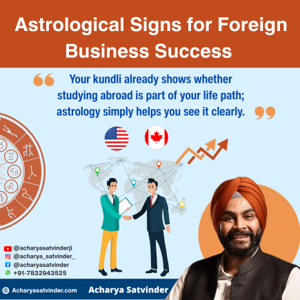Read more about the article Astrological Signs for Foreign Business Success According to Vedic Astrology That Truly Works
