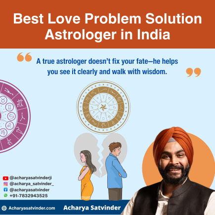 Read more about the article Best Love Problem Solution Astrologer in India for Clarity, Compatibility & Peace of Mind