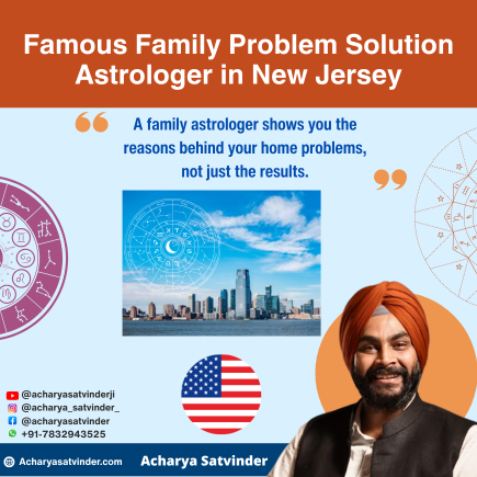 Read more about the article Famous Family Problem Solution Astrologer in New Jersey: Meet Acharya Satvinder Ji