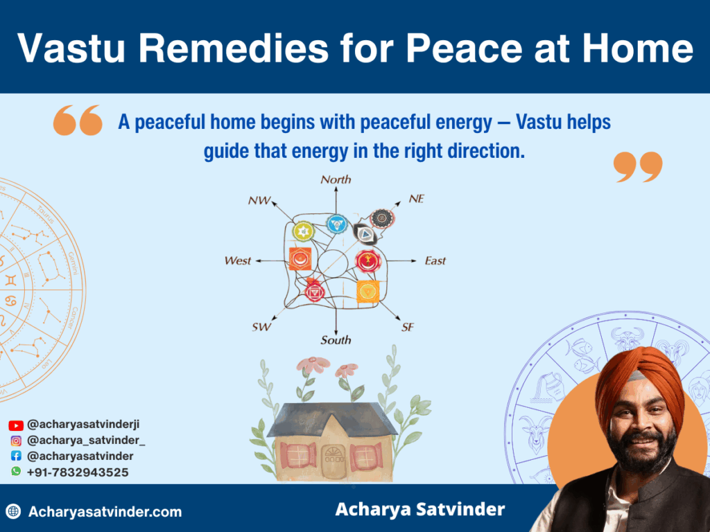 Vastu Remedies for Peace at Home – Simple Changes That Bring Big Results