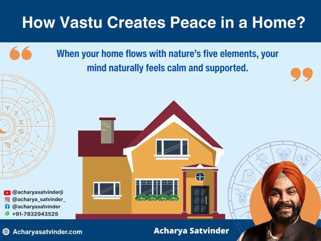 How Vastu Creates Peace in a Home?