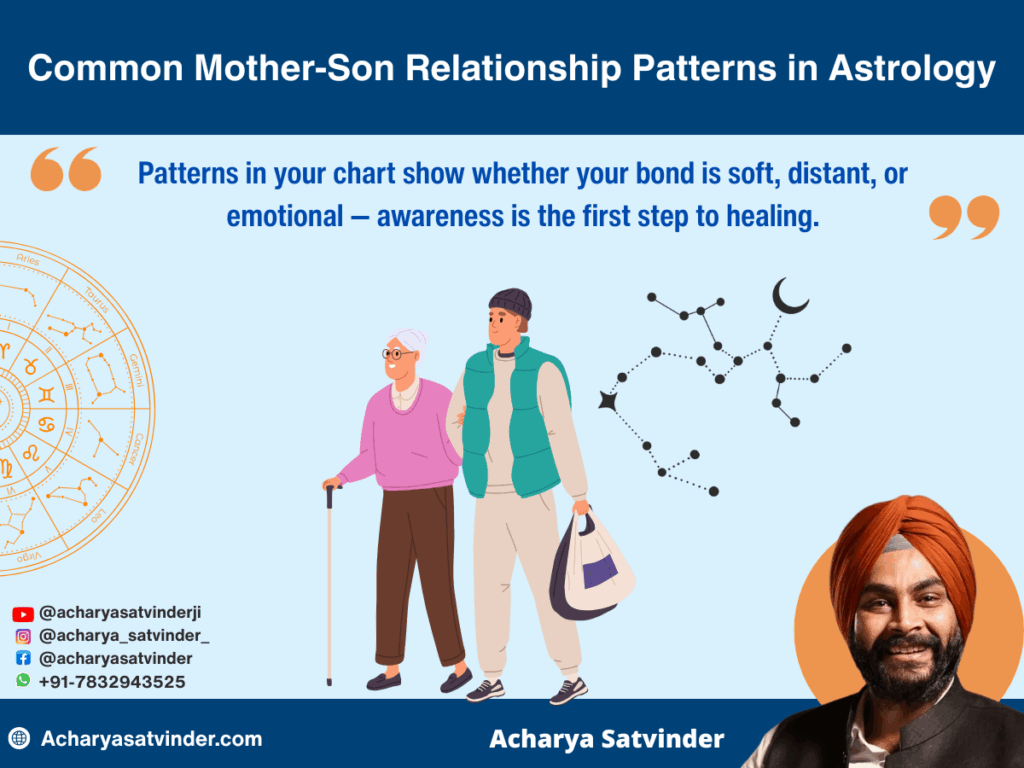 Common Mother-Son Relationship Patterns in Astrology