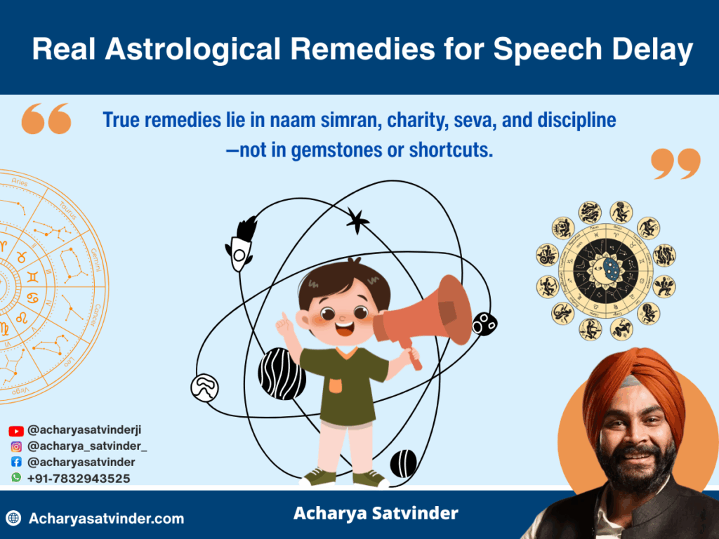 Real Astrological Remedies for Speech Delay