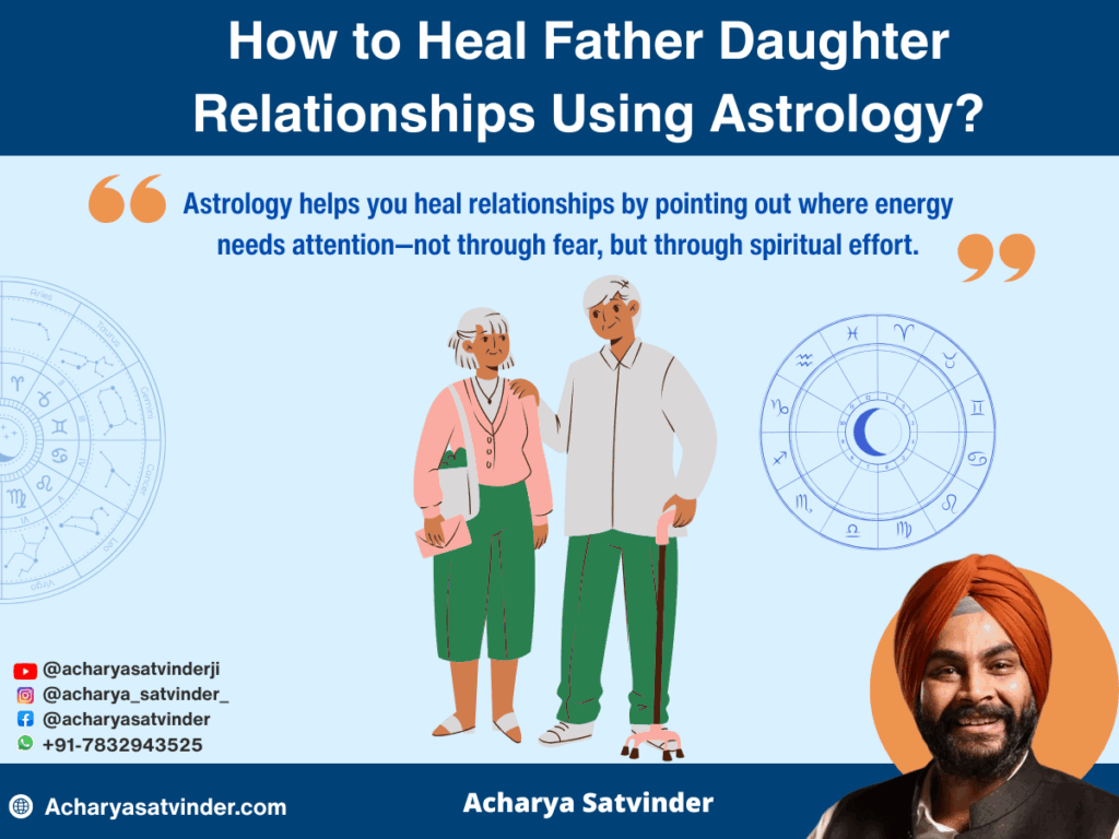 How to Heal Father Daughter Relationships Using Astrology?