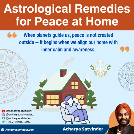 Read more about the article Astrological Remedies for Peace at Home-How to Restore Family Bonding with Astrology