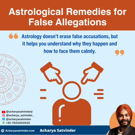 Read more about the article Astrological Remedies for False Allegations: A Helpful Guide for Troubling Times