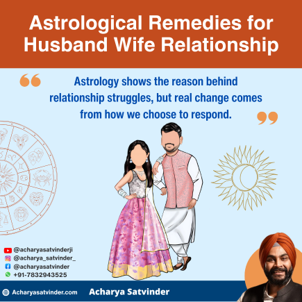 Read more about the article Astrological Remedies for Husband Wife Relationship- Heal Conflicts Through Planetary Wisdom