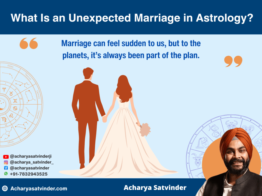 What Is an Unexpected Marriage in Astrology?