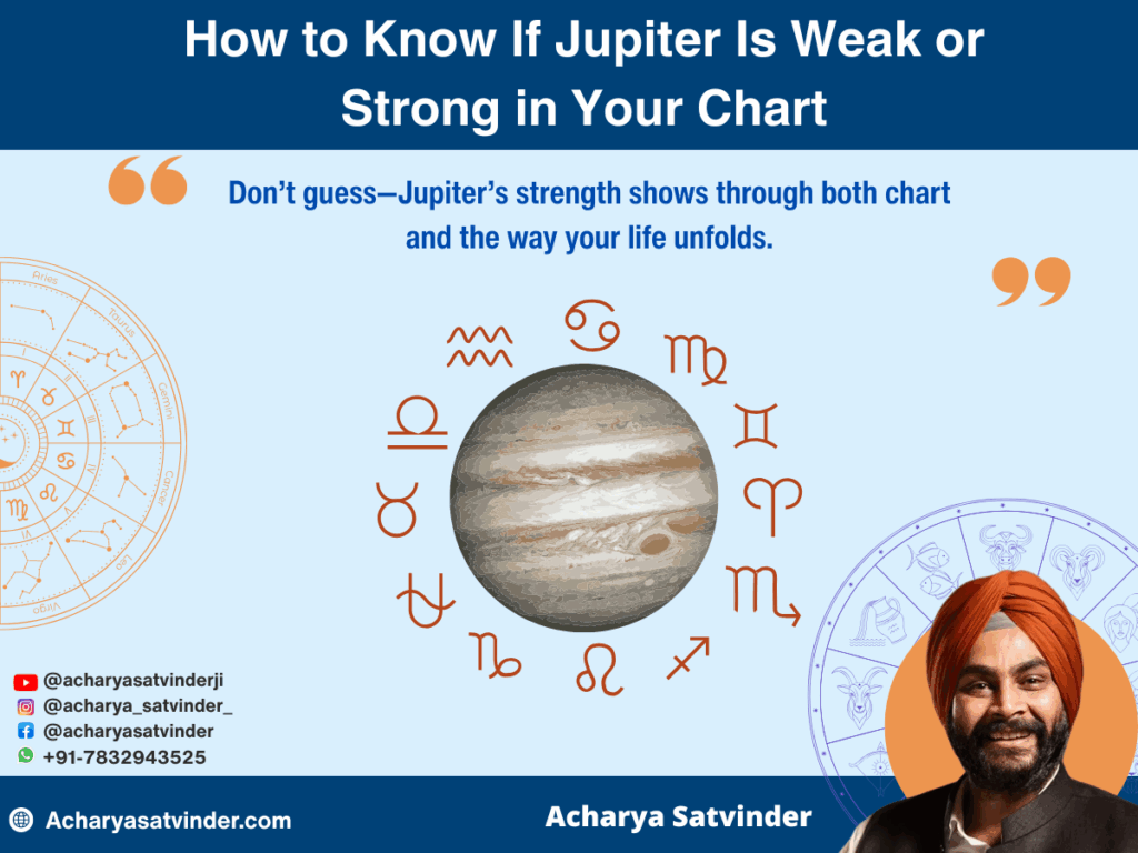 How to Know If Jupiter Is Weak or Strong in Your Chart